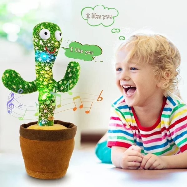 Rechargeable Dancing Cactus